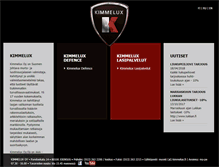 Tablet Screenshot of kimmelux.fi